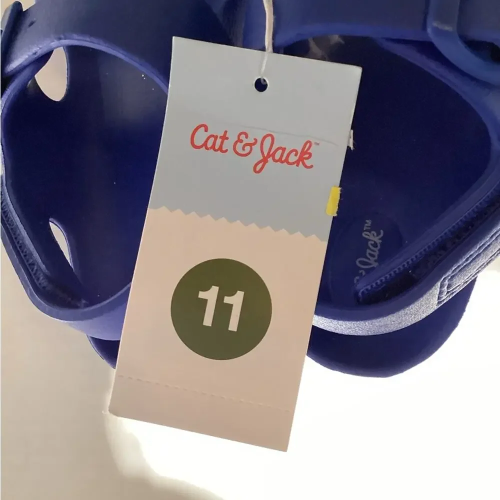 Cat & Jack Kids Bright Blue Sandals